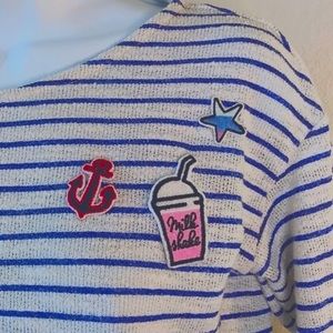 H&M Nautical Milkshake Sweater